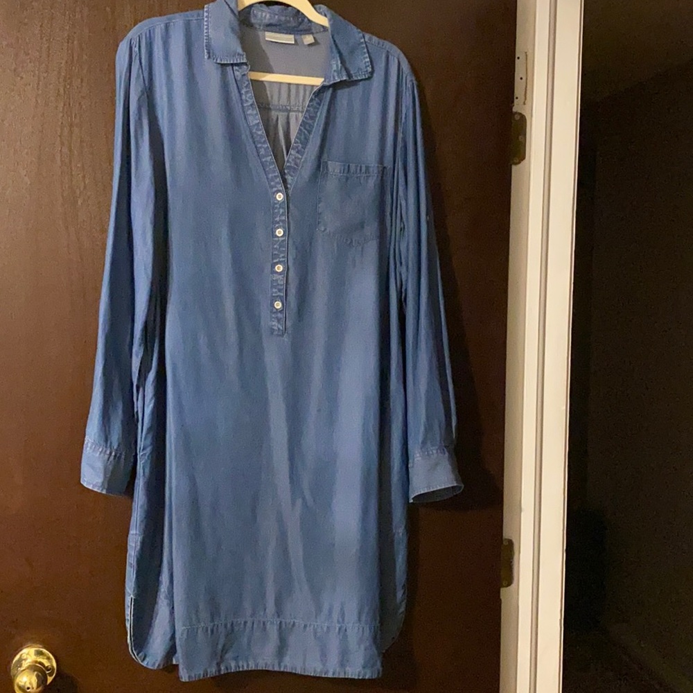 New York & Co Blue Dress XL